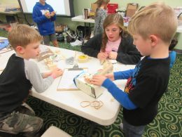 Children Playing With Kinex